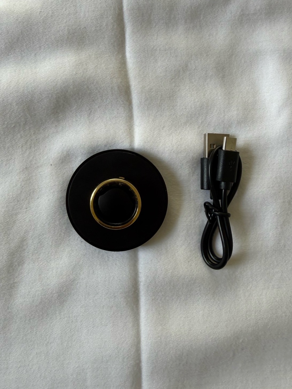 Oura Ring Gen 3 Horizon Gold + Charger Size 7